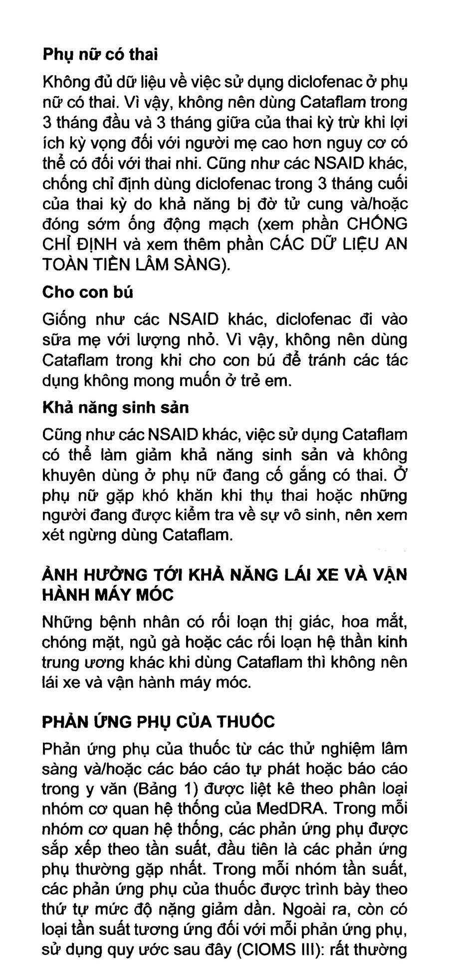 Cataflam 25mg giảm đau, kháng viêm xương khớp (1 vỉ x 10 viên) - 8